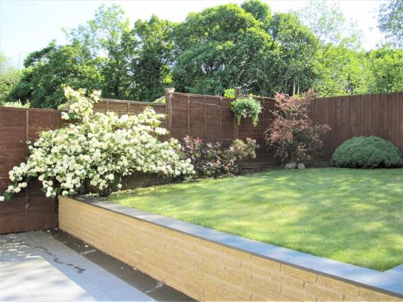 Rear garden