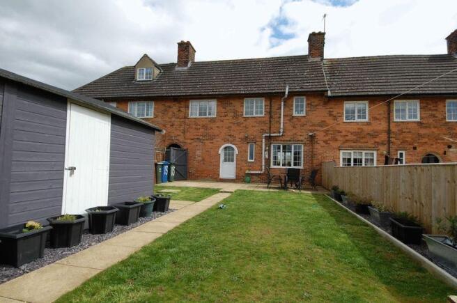 Rear of Property