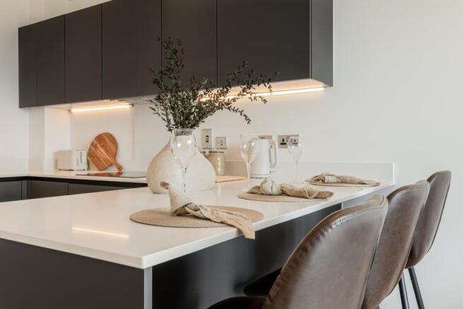 Kew Bridge Rise, Apartment 98, Studio, Kitchen Detail