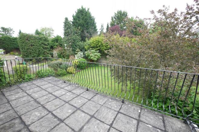 View of Garden from Balcony