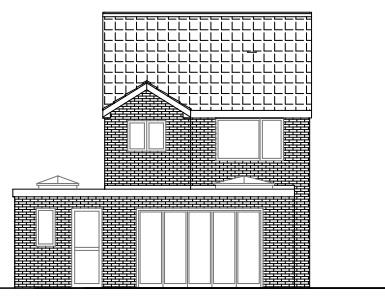 Proposed Rear Elevation