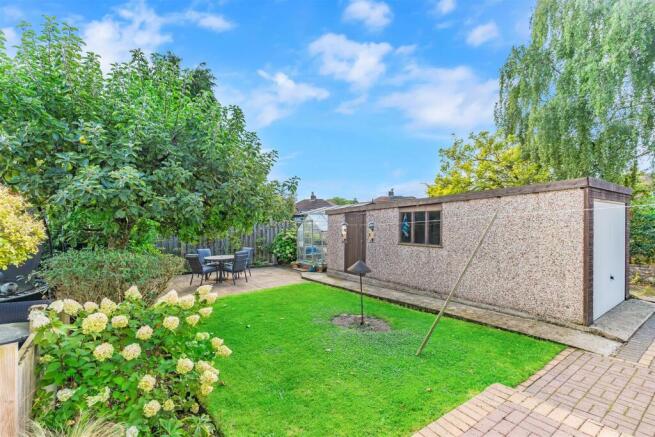 Rear Garden & Garage