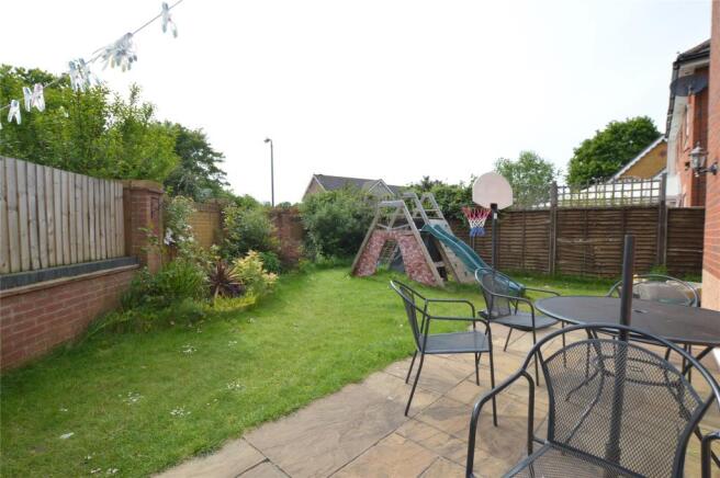 Rear garden
