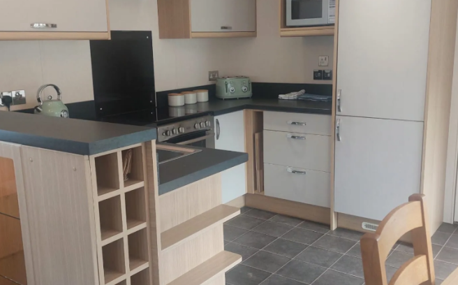 Fully equipped kitchen inside 2014 Regal Autograph