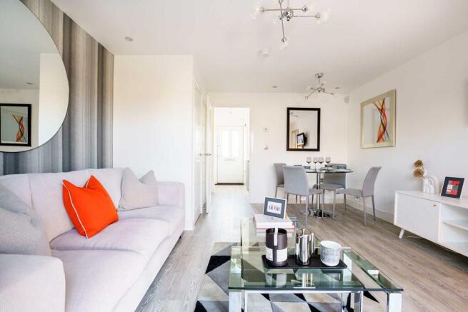 Open plan lounge to relax and eat