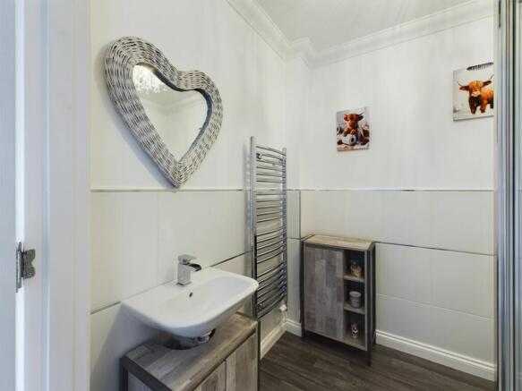 Downstairs shower room