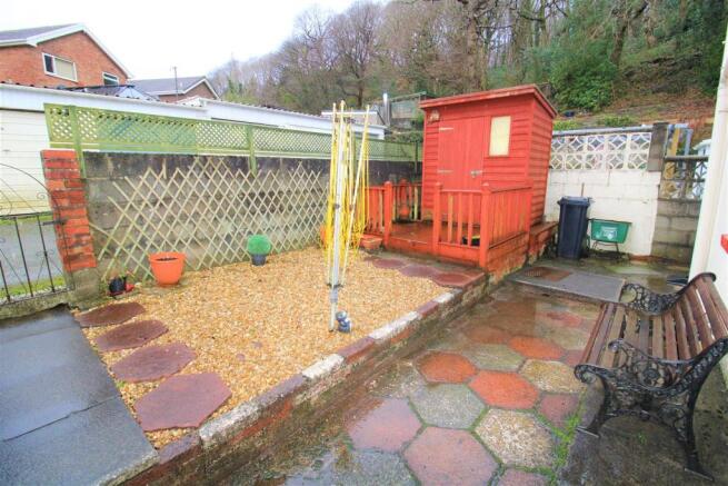 Another view of rear garden