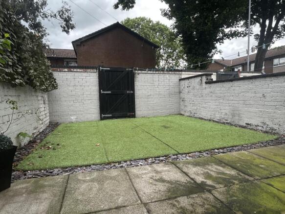 Rear garden