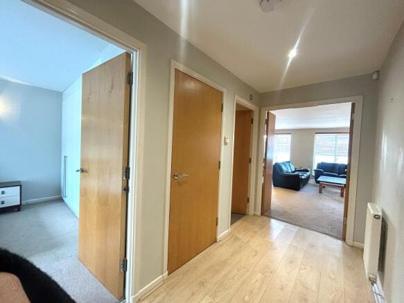 hallway entry of appartment