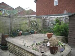 Rear garden