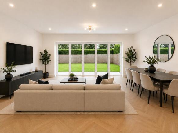 Staged Lounge/Diner