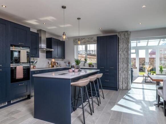 Kitchen of the Harrogate, 4 bedroom house