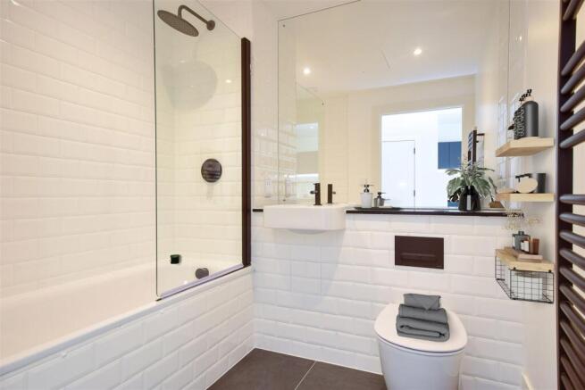 Staged Bathroom