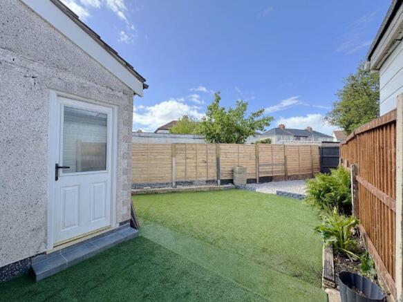Rear of Property