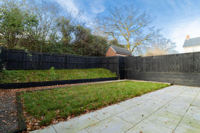 Patio and garden