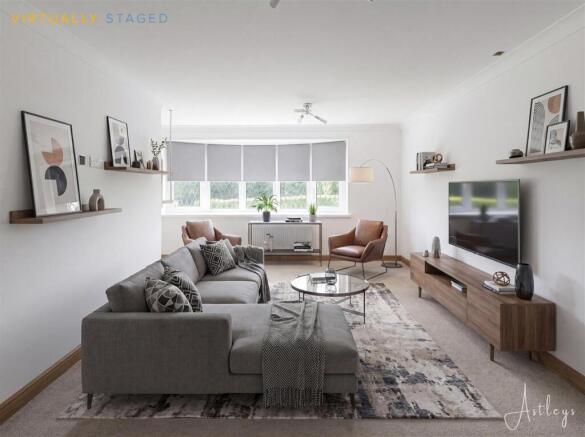 Lounge Virtual Staging
