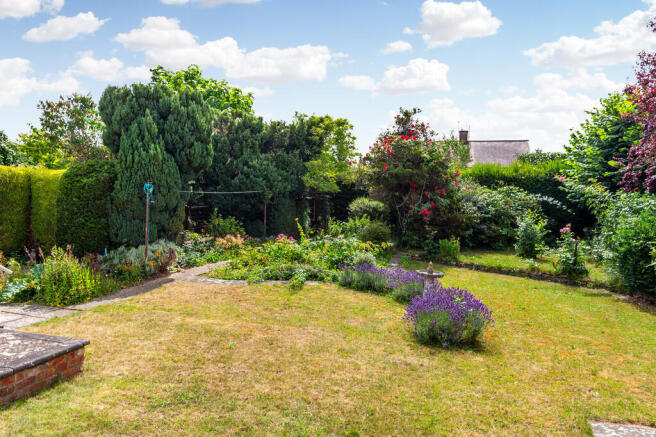 Rear garden
