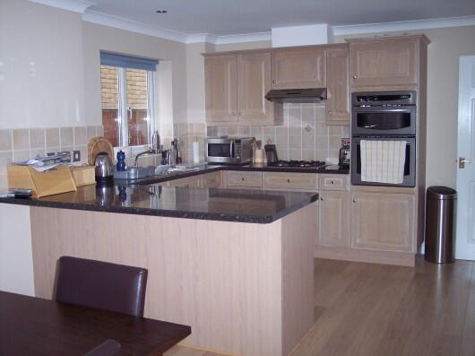 Open plan kitchen