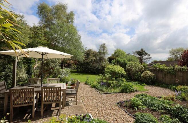 Rear garden