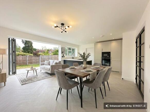 Staged Dining Room
