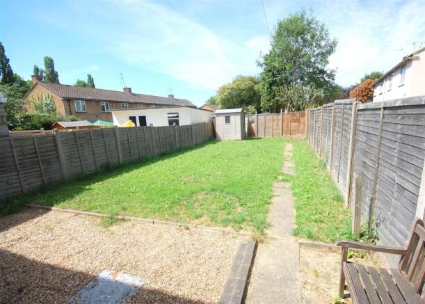 Rear garden