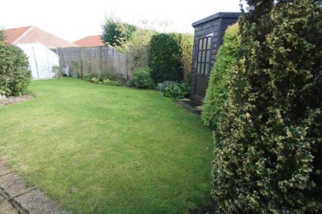 Rear garden