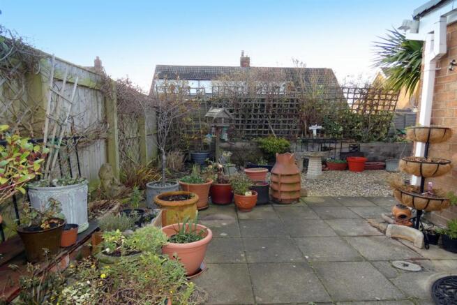 Rear garden