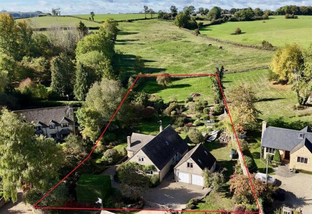 Aerial of House & Garden with Red Outline.jpg