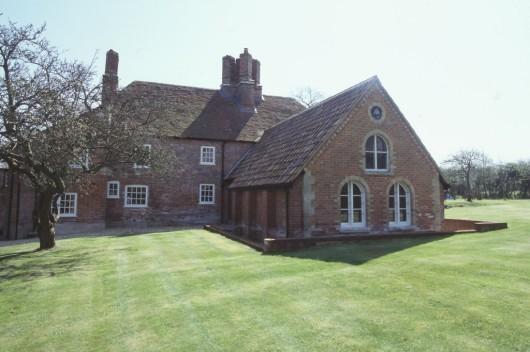 The rear