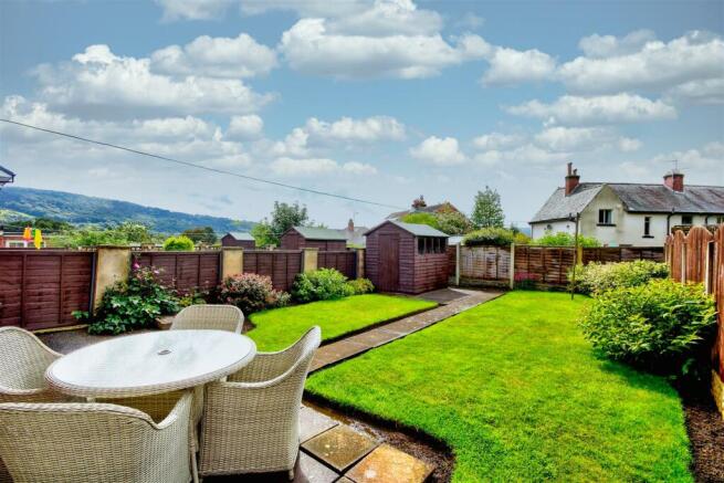 REAR GARDEN/VIEW