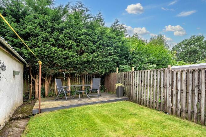 Rear garden