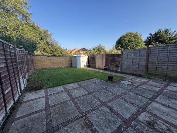 Rear garden