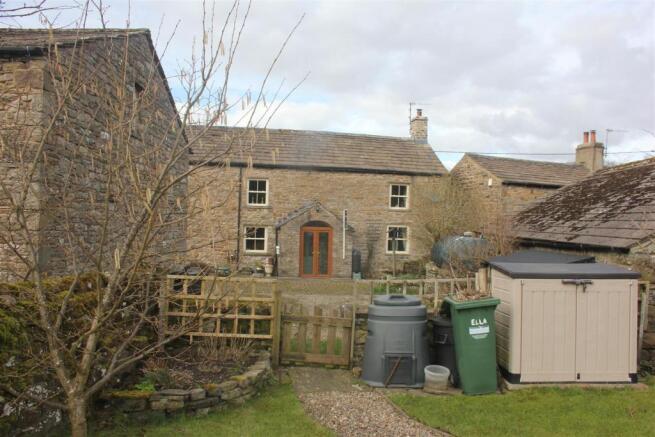 View to house from garden