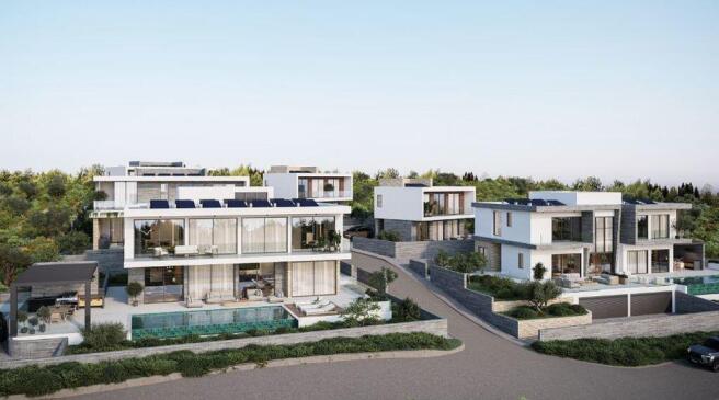 Entry to Villas -