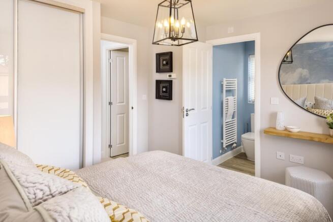 Main bedroom in the 3 bedroom Archford