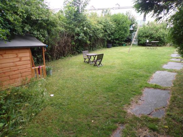 Rear garden