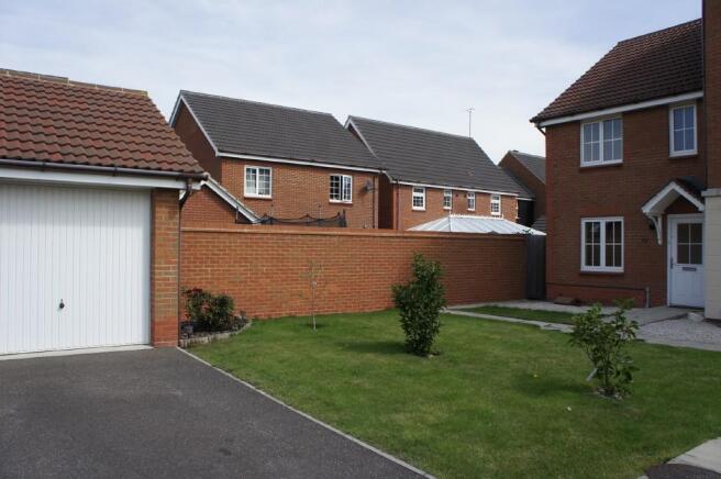 Garage and Front