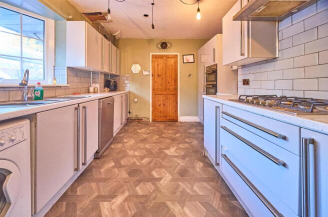 Refitted kitchen to front
