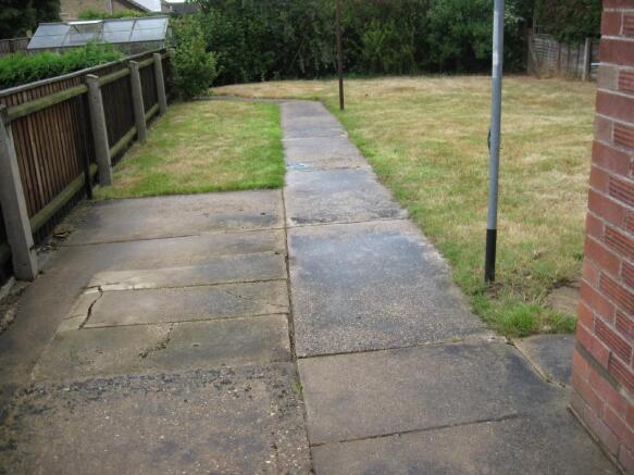 Rear garden