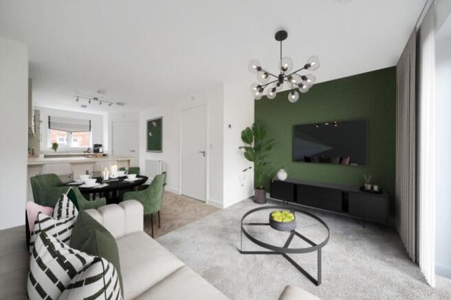 Kitchen Living 2v