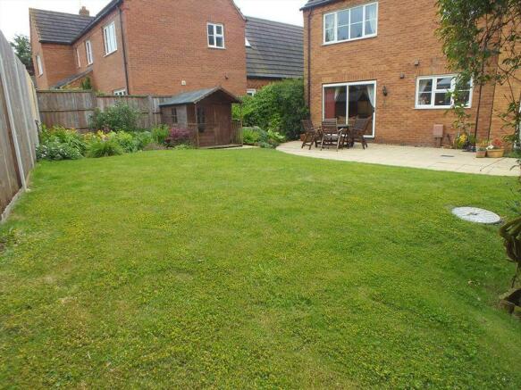 Rear garden