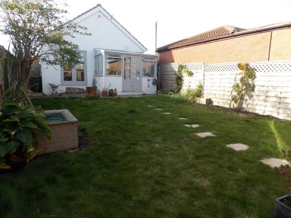 Rear garden