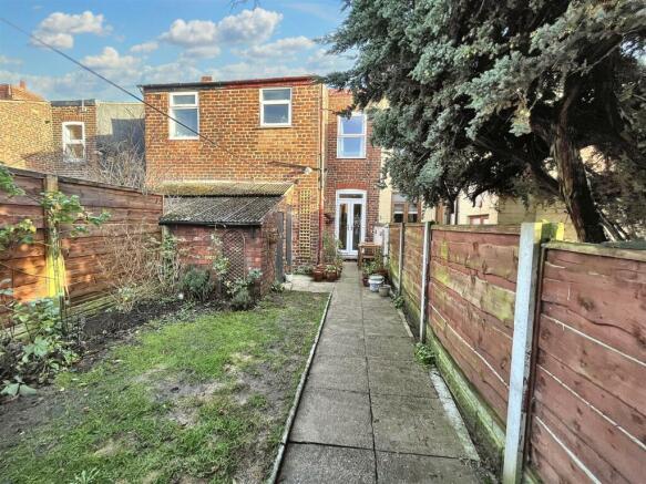 Rear of Property