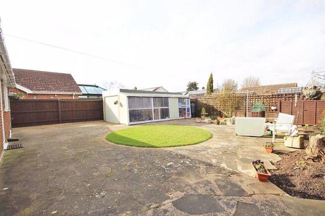 Rear garden