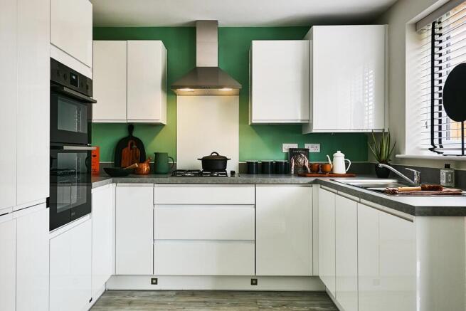 A modern kitchen