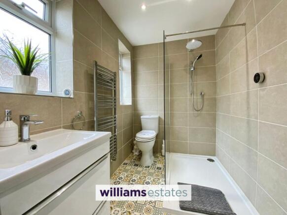 modern shower room
