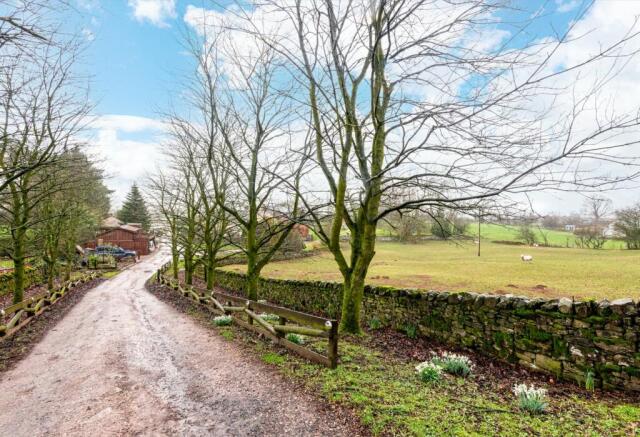 Paddock and Driveway