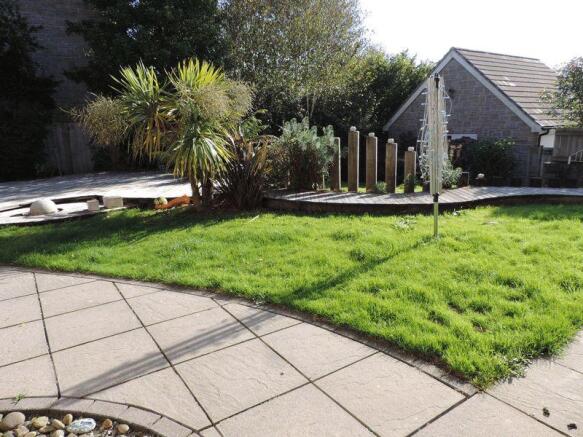 Rear garden