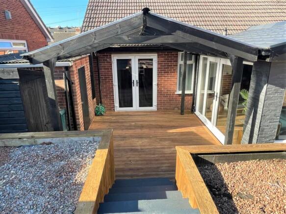 Covered Decking Area
