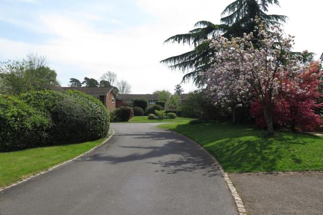 Well kept private gated road